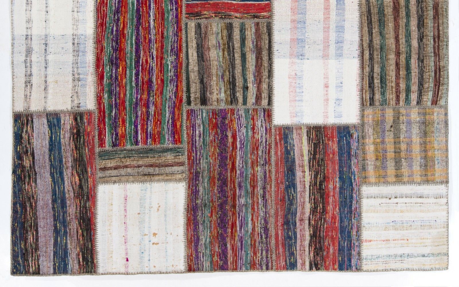8x10 Ft Vintage Anatolian Kilims Re Imagined, Custom Options Available. photo for sale