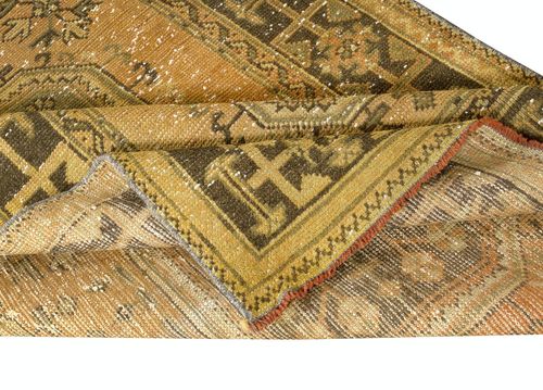 4x11.2 Ft Kitchen Rug. Vintage Runner Rug. Hallway Rug. Stair Rug. Corridor Rug photo for sale