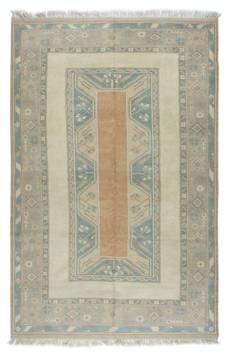 6.6x10 Ft Vintage Milas (Melas) Rug. 100% Wool. Handmade Farmhouse Decor Carpet
