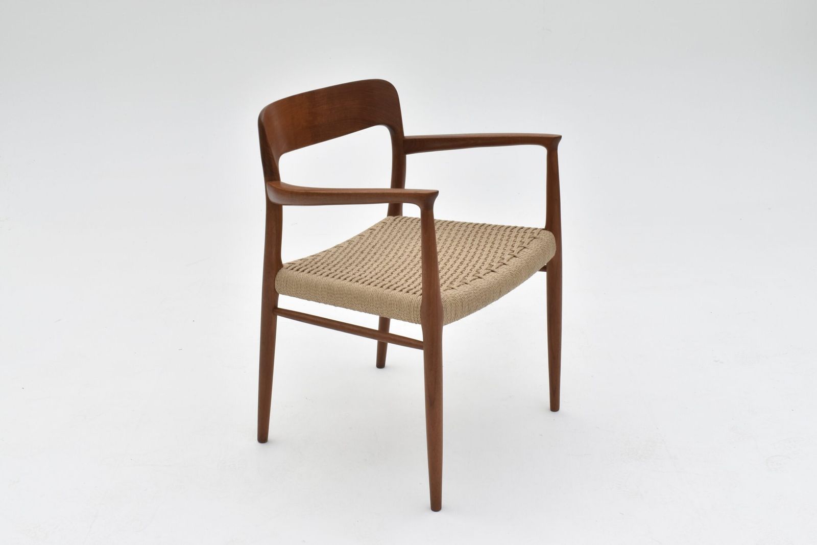 Niels Moller Model 56 Teak Armchair For J.L Møllers Møbelfabrik photo furniture