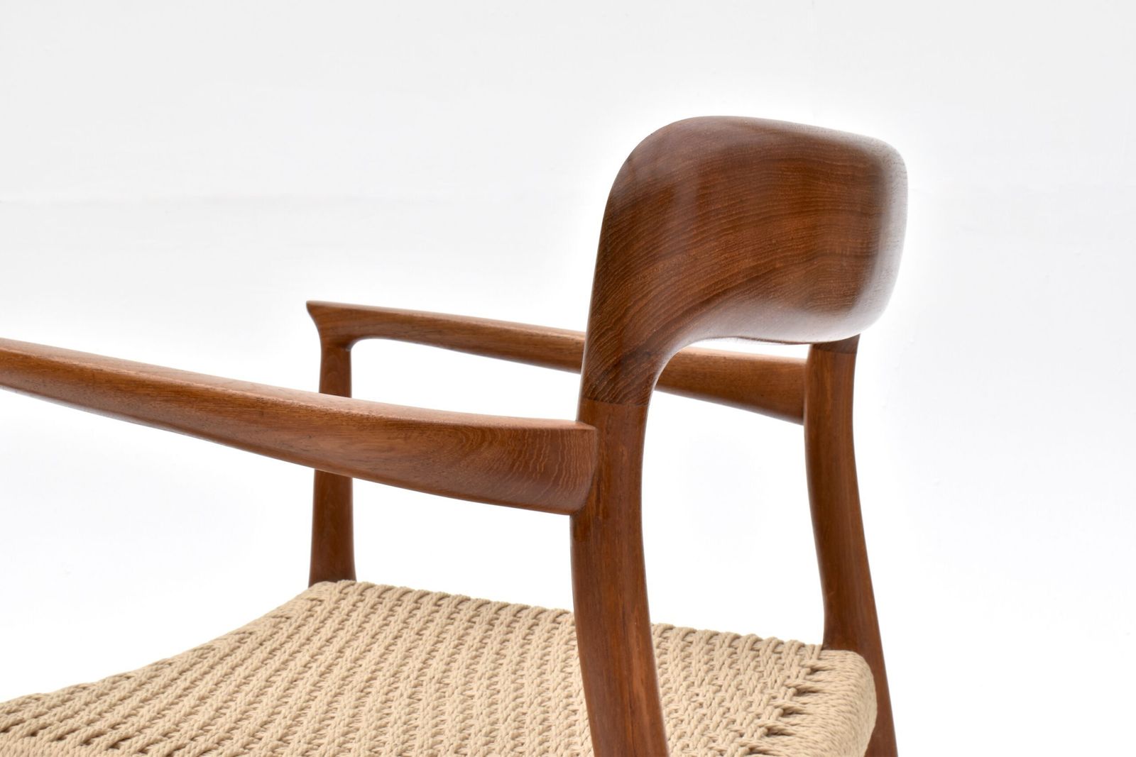 Niels Moller Model 56 Teak Armchair For J.L Møllers Møbelfabrik photo vinterior