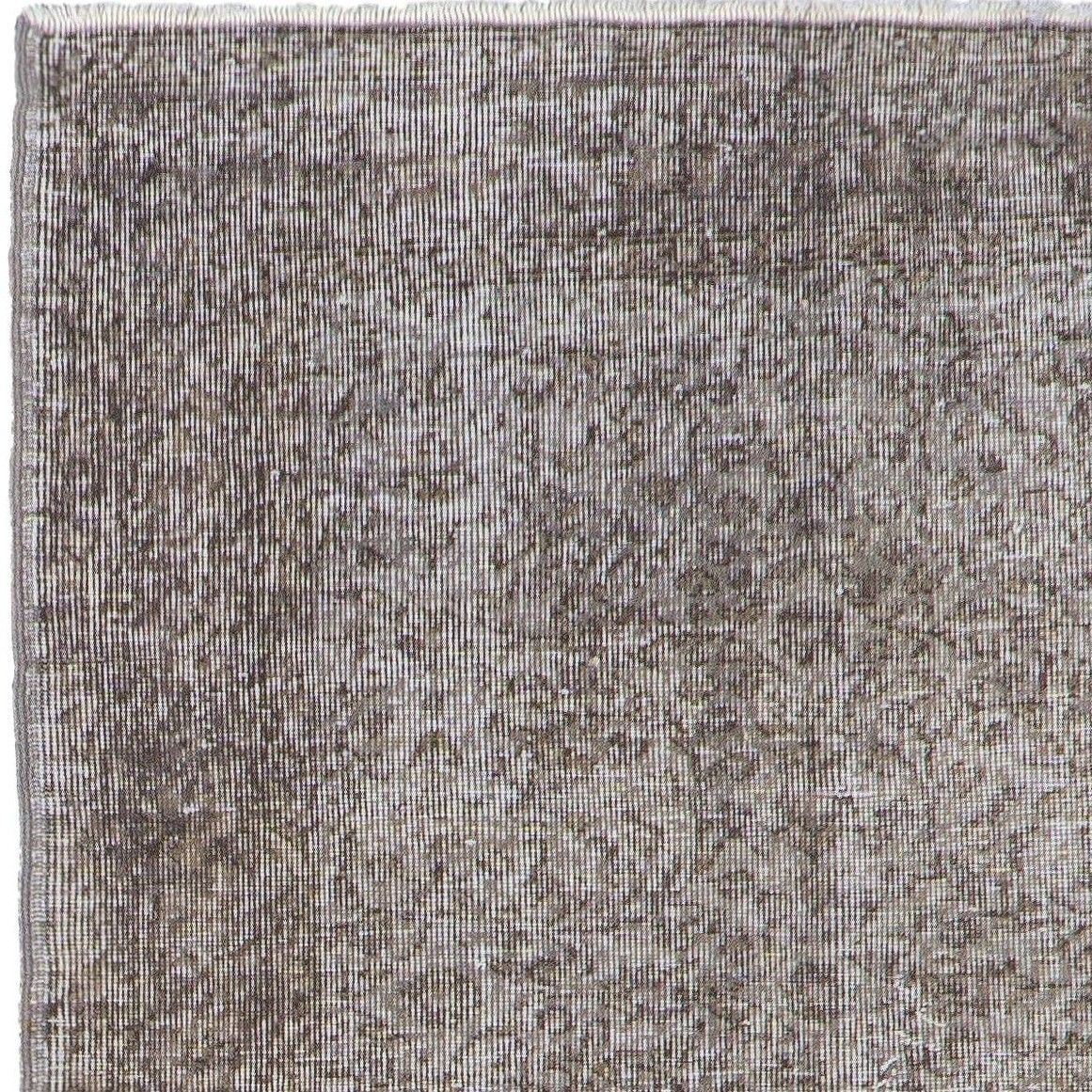 4x7 Ft Handmade Vintage Turkish Area Rug Overdyed In Gray For Modern Interiors photo furniture