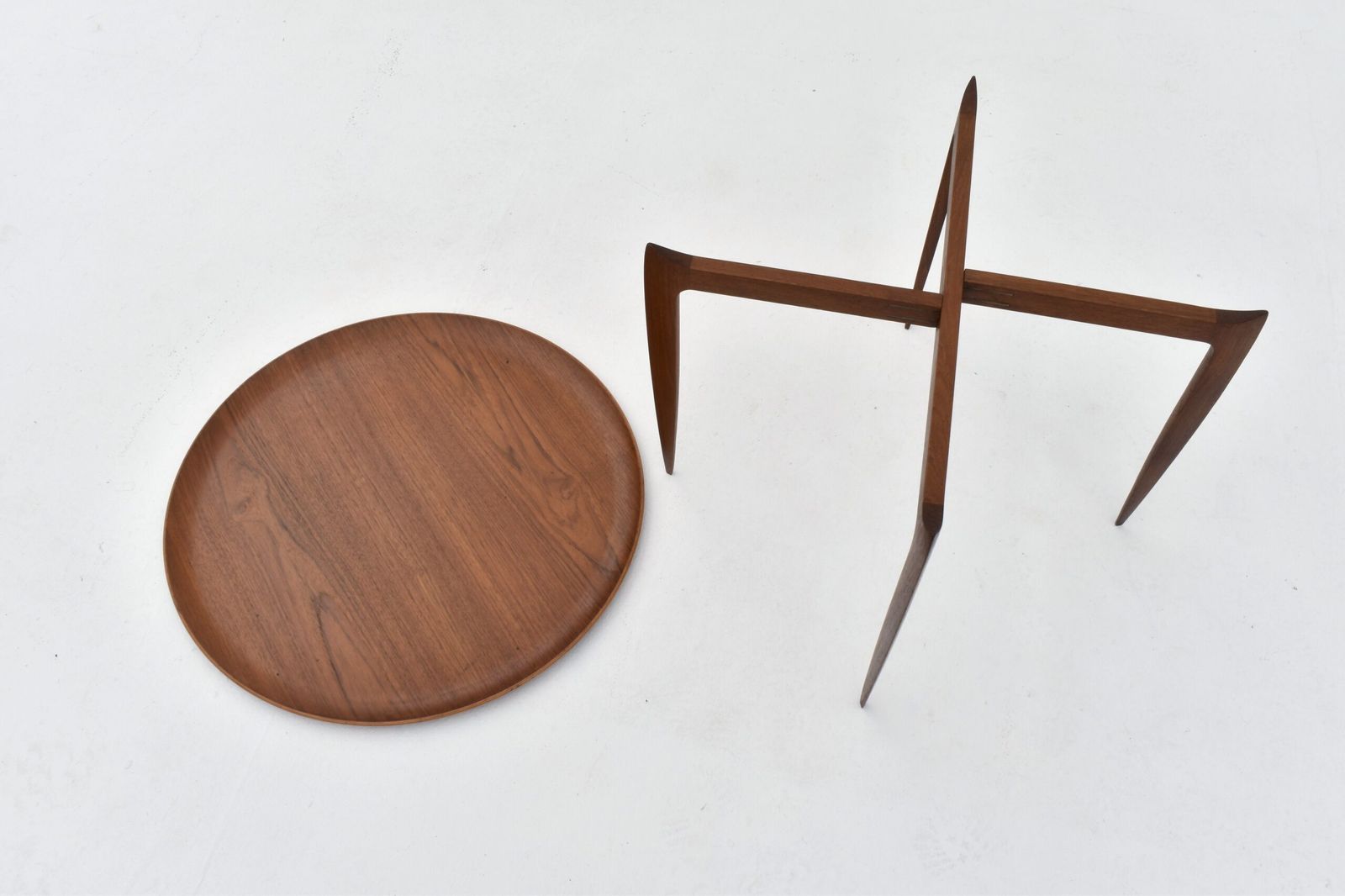 H. Engholm & Sven Willumsen Teak Side Table For Fritz Hansen photo vintage