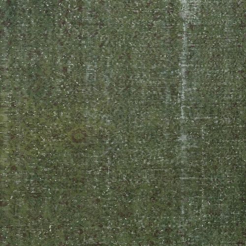5.5x9.5 Ft Contemporary Hand Knotted Turkish Wool Area Rug In Dark Green photo 446.0