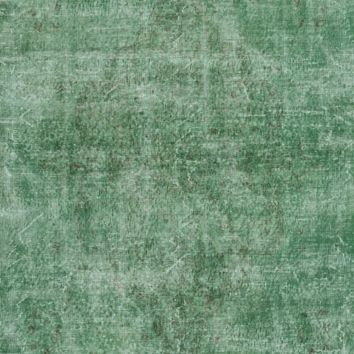 8.6x11.7 Ft Hand Made Floor Rug From Turkey. Green Color Re Dyed Area Rug photo 1338.0