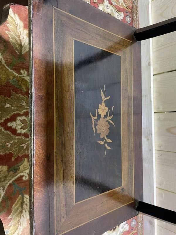 Travailleuse En Marqueterie époque Napoléon III photo furniture