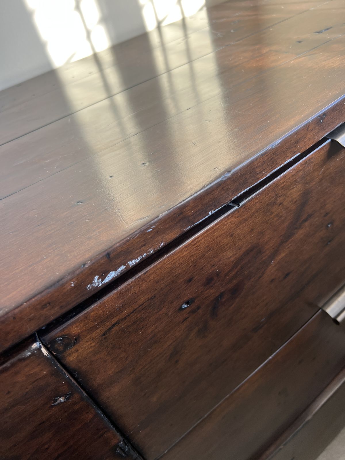 Barker And Stonehouse Navajos Solid Wood Reclaimed 8 Drawer Dresser Cabinet/Chest Of Drawers photo 400.0