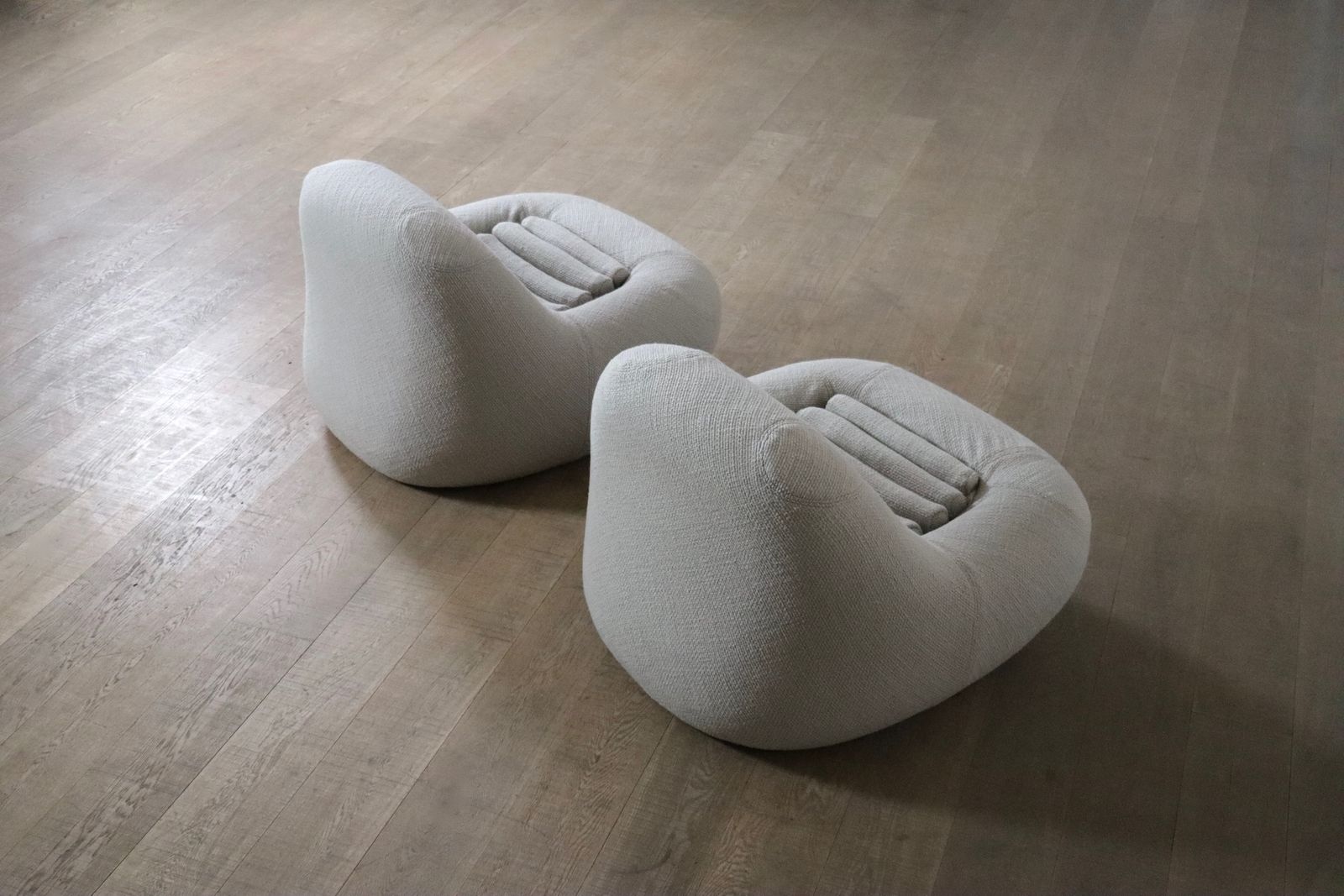 Pair Of Carrera Lounge Chairs By De Pas D’urbino & Lomazzi For Bbb Bonacina photo buy
