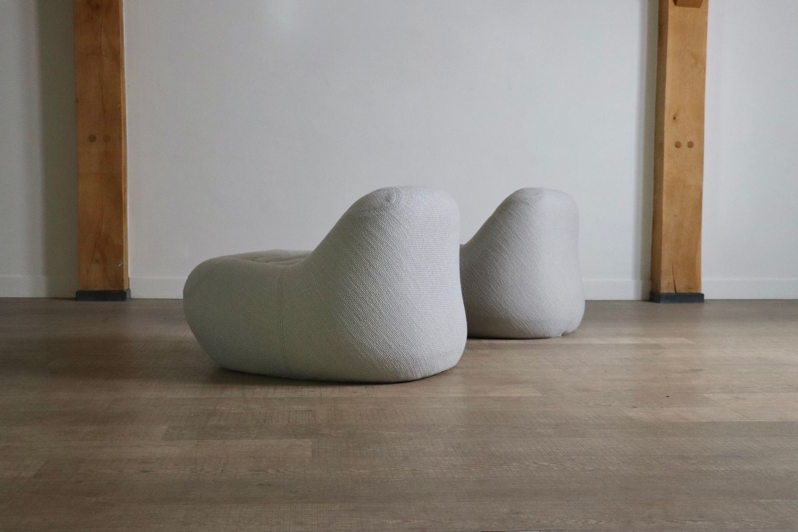 photo buy Pair Of Carrera Lounge Chairs By De Pas D’urbino & Lomazzi For Bbb Bonacina