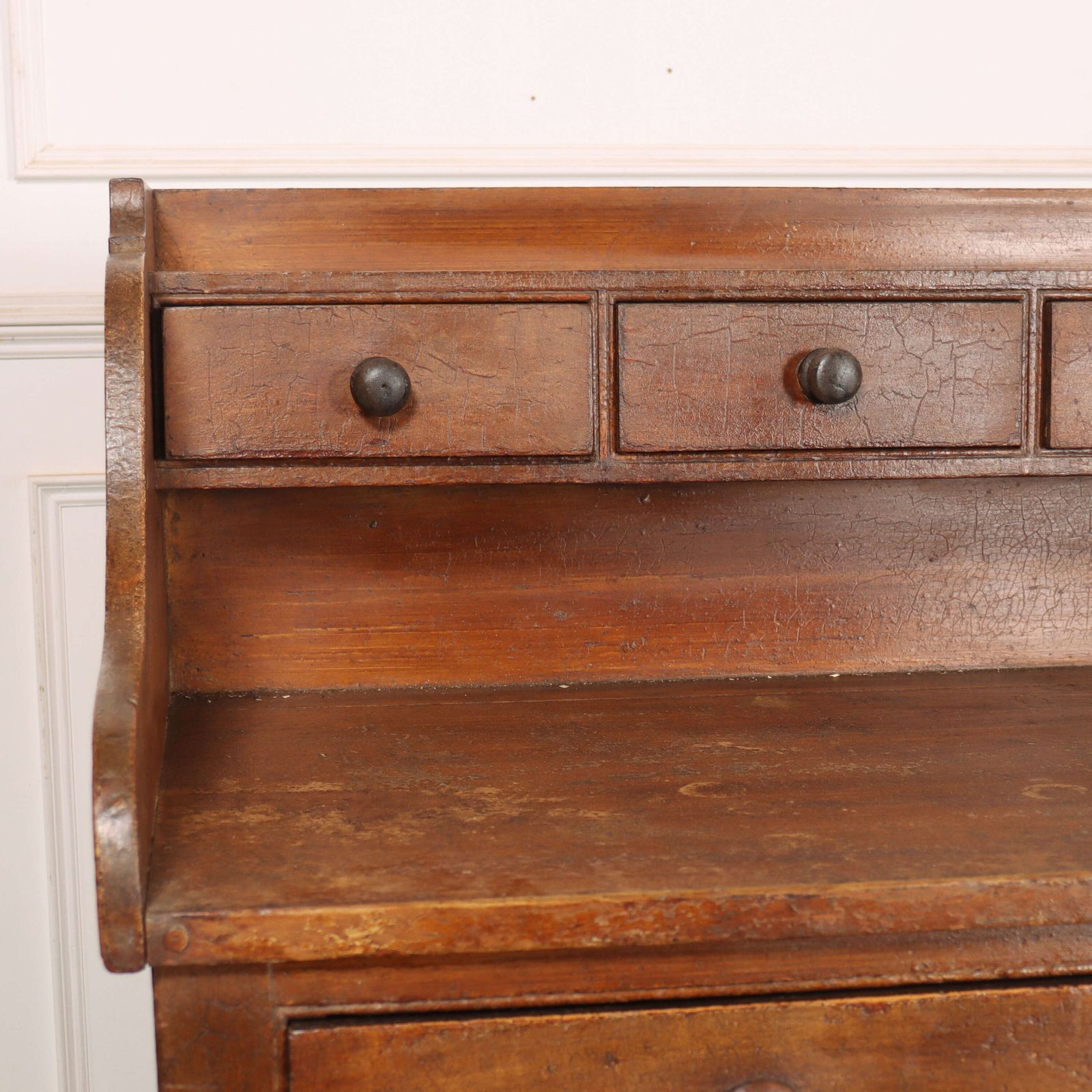 Original Painted Scottish Dresser Base photo Furniture