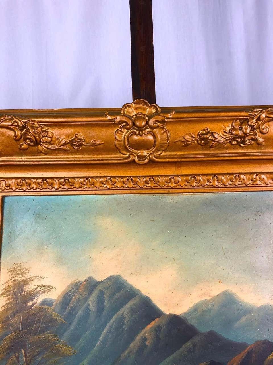 photo for sale Oil Painting Of The Pearl River, 1890
