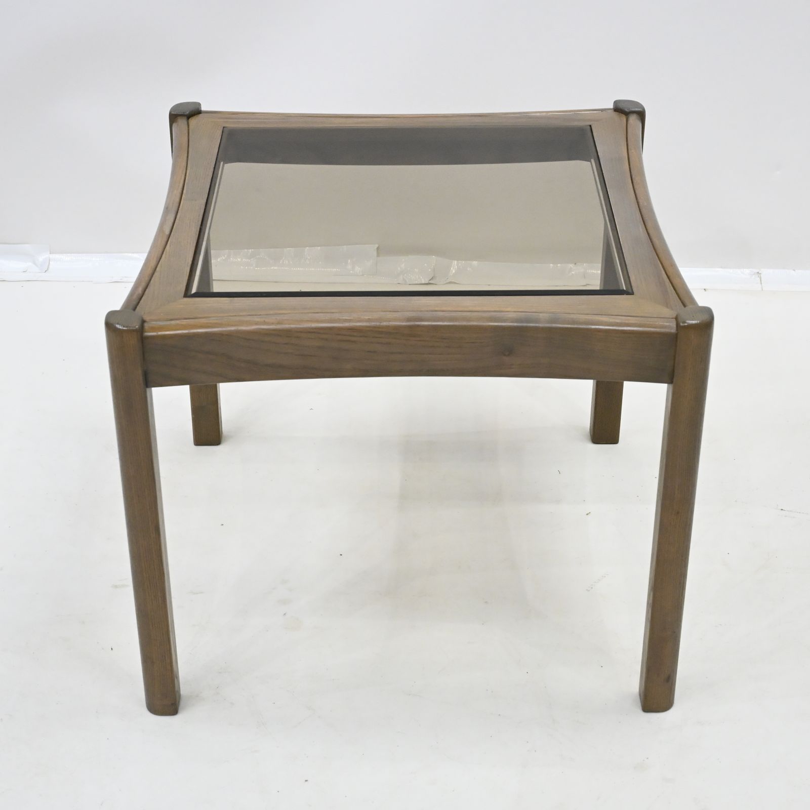 Ercol Square Glass Top Coffee Table Model 916 Free Uk Delivery photo Furniture