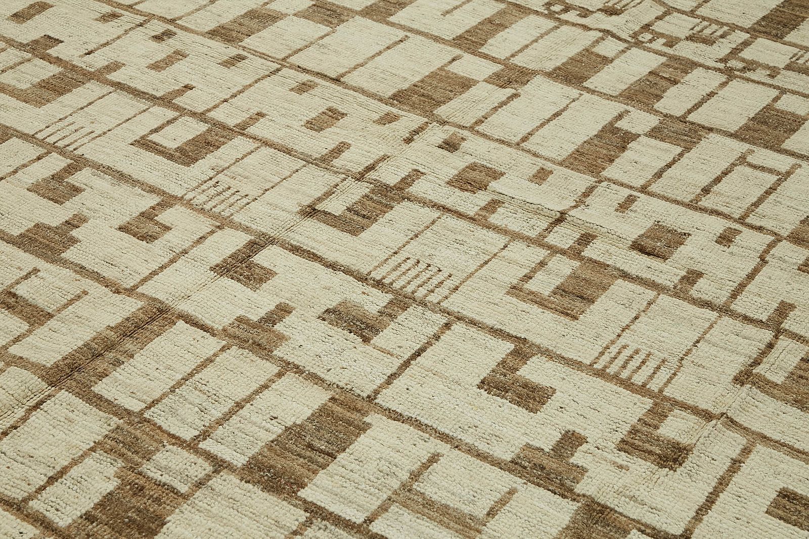 Handmade Beige Modern Tribal Rug 278 Cm X 396 Cm photo 2361.0