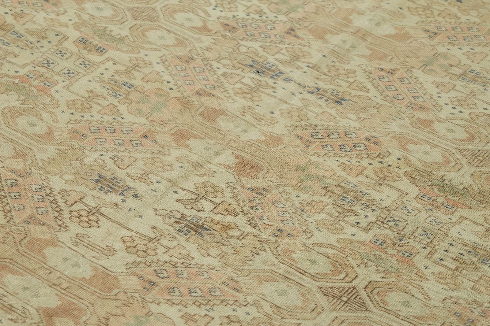 Handmade Beige Vintage Large Area Rug 320 Cm X 436 Cm photo 3358.0