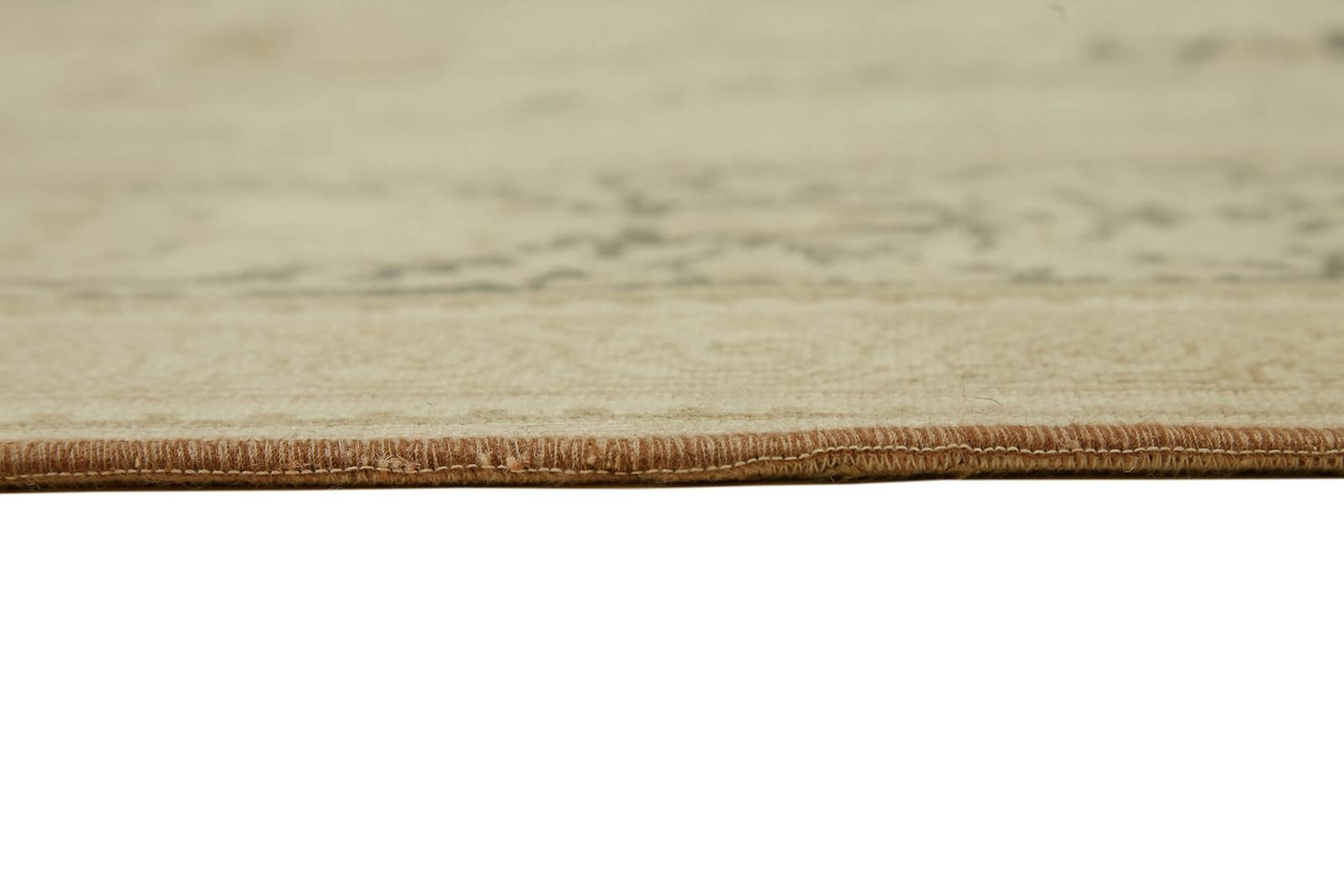 Handmade Beige Vintage Large Area Rug  242 Cm X 327 Cm photo vintage