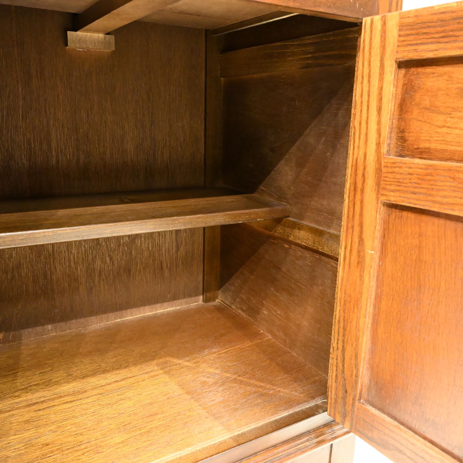 photo for sale Old Charm Dresser Wine Rack Prince Of Wales Tudor Brown Finish Free Uk Delivery