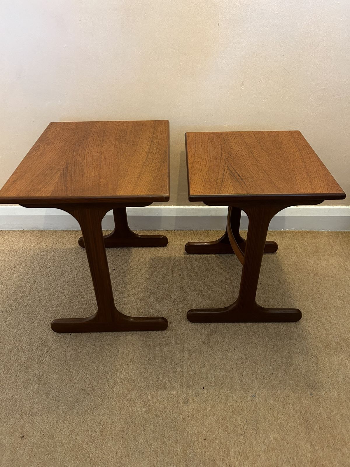 G Plan Fresco Nest Of Tables X 2 photo 125.0