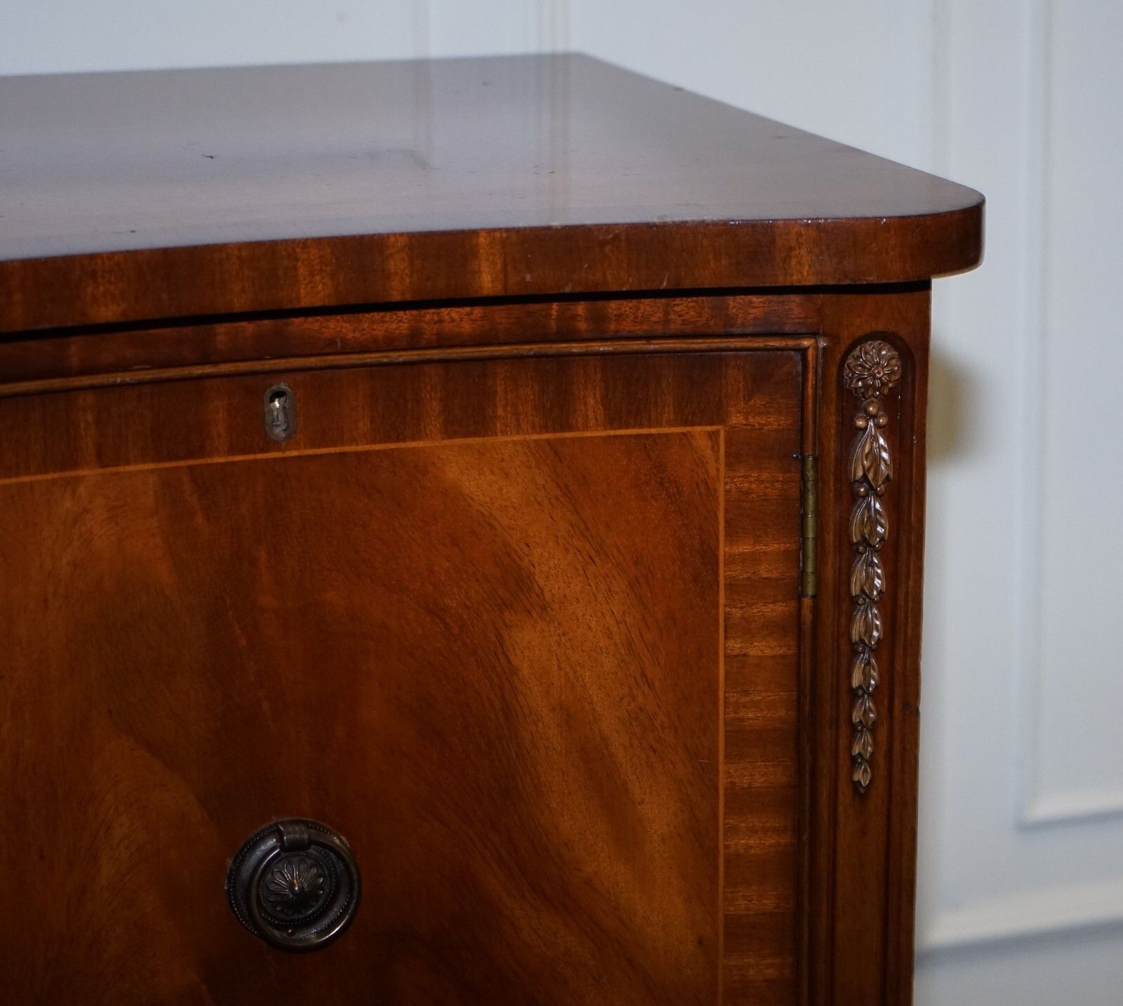 Furniture Vintage Edwardian Style Hardwood Sideboard Made By Jaycee Furniture photo