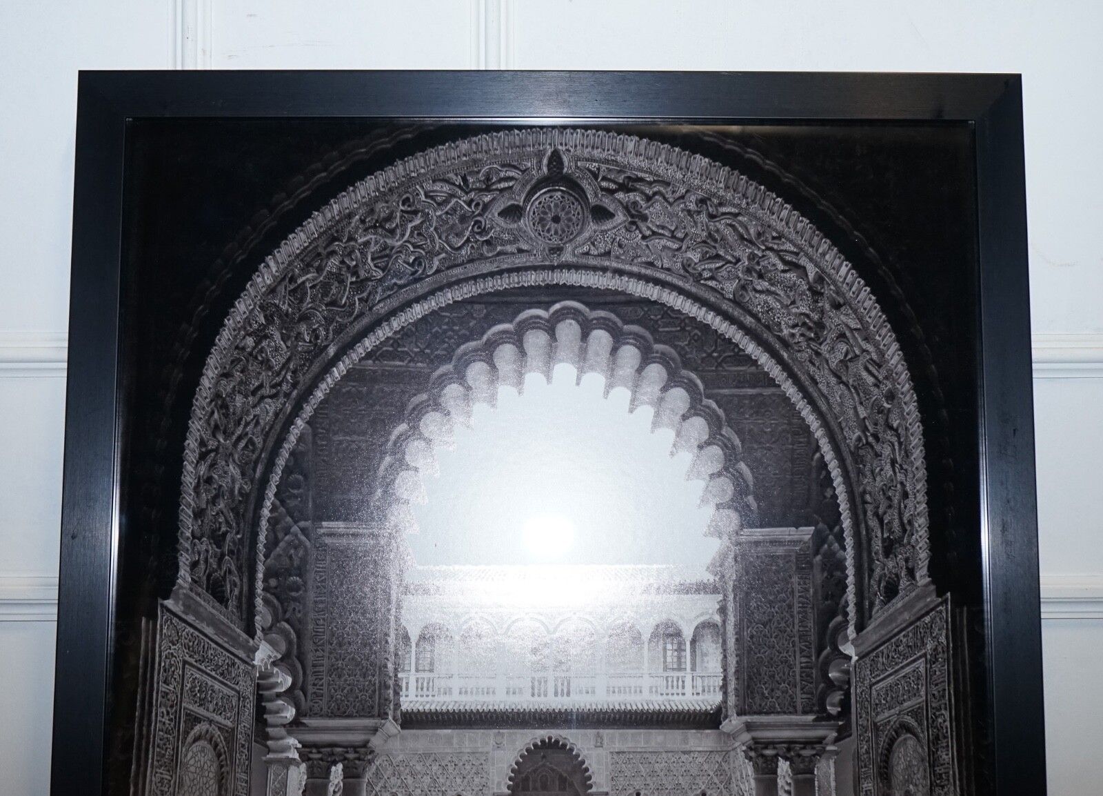 Beautiful Courtyard Of The Maidens In The Real Alcazar In Seville Picture Print photo Art
