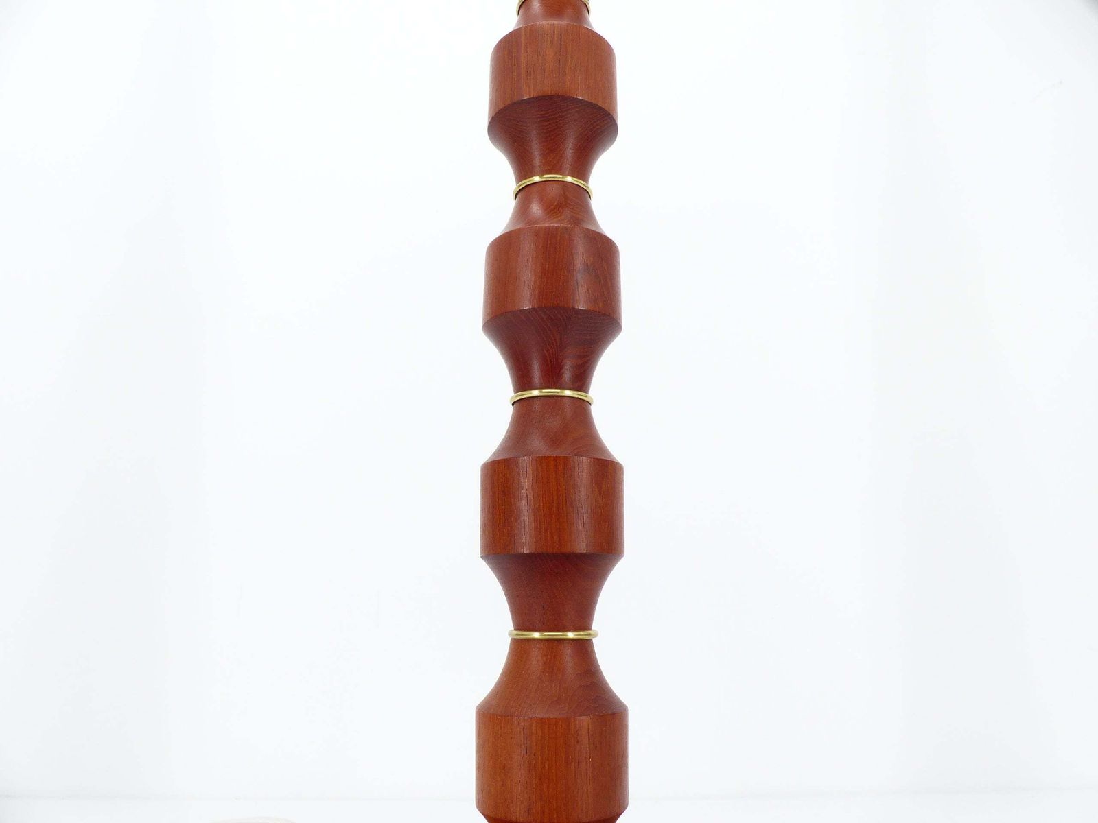 Scandinavian Teak Floor Lamp Base, Möllers Armaturfabrik 1960 photo Lighting