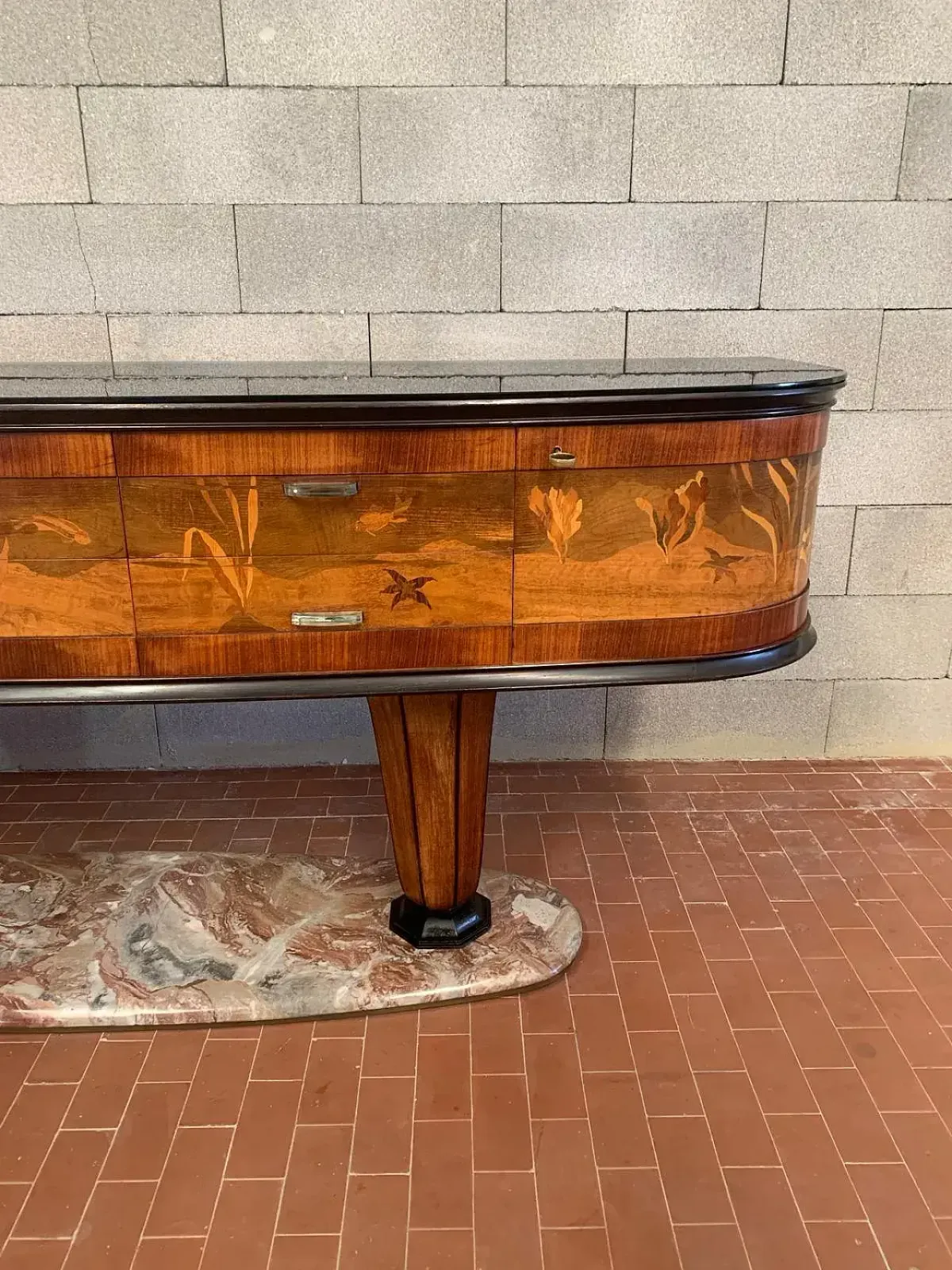 15872.0 Sideboard With Mirror By Dassi Mobili Moderni, 2 Set photo