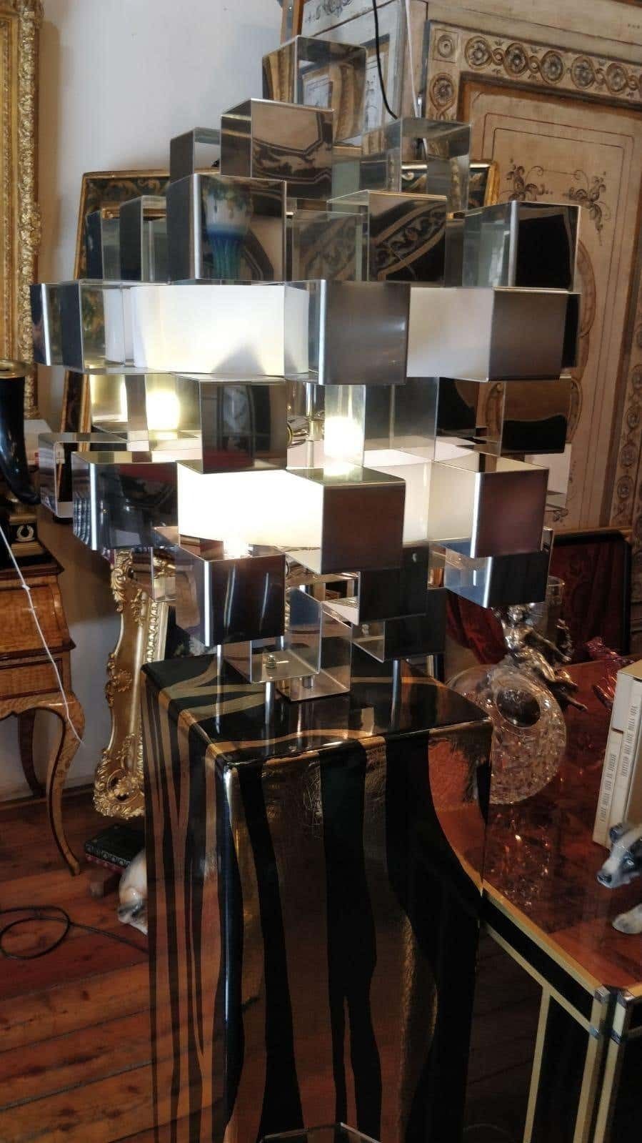 8076.0 Luxurious Italian Floor Lamp By Antonio Meneghetti, Circa 1970 photo