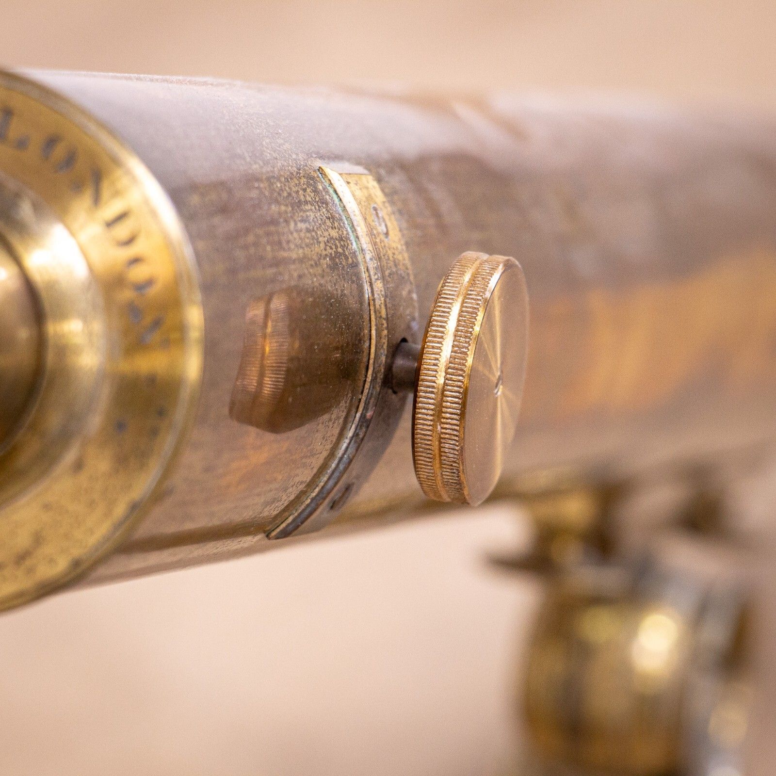 photo for sale Large Victorian Brass Telescope By Dollond Of London