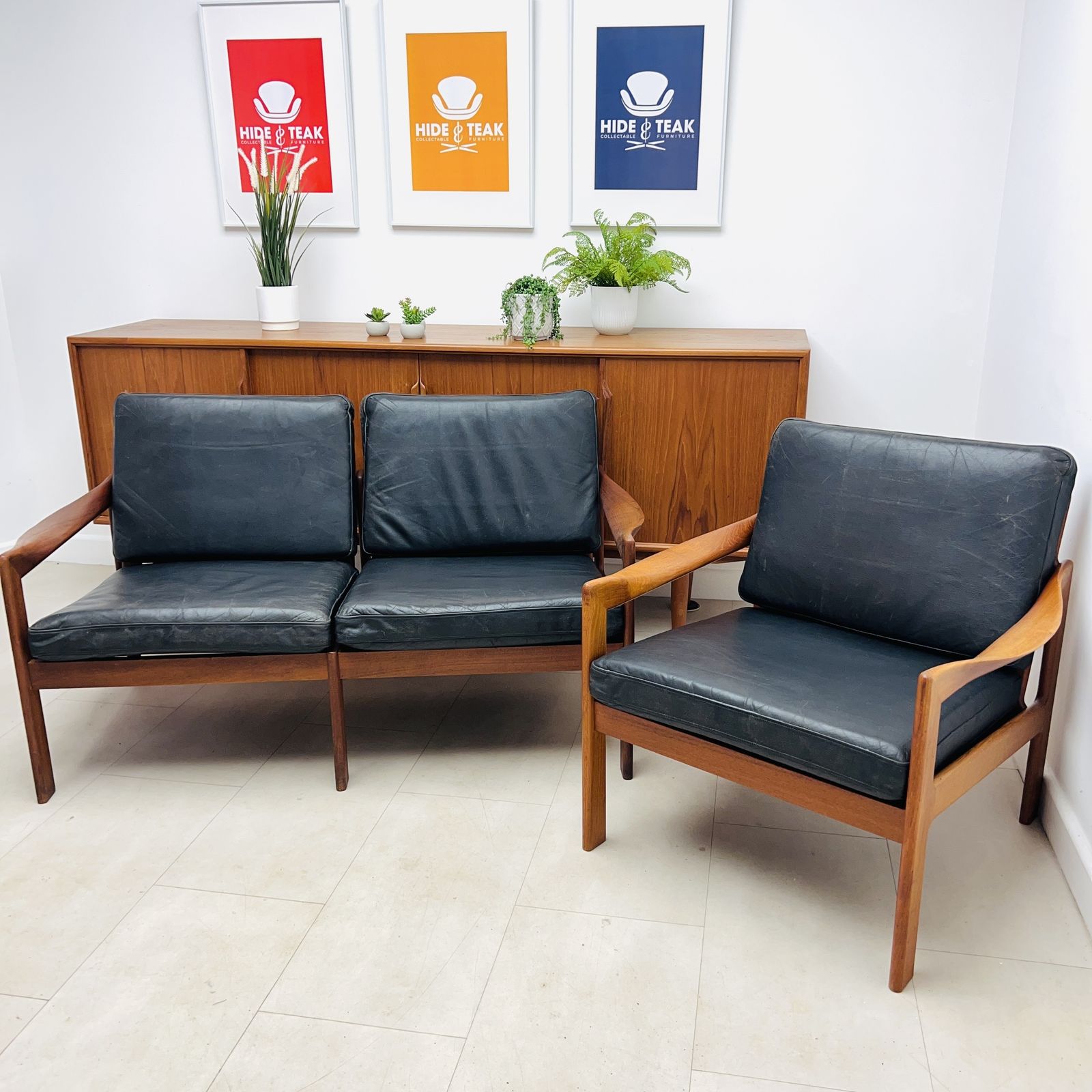 Danish Lounge Chair And Sofa By Illum Wikkelsø photo furniture