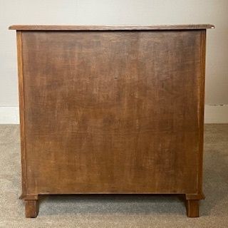 Vintage Gillows And Waring Three Drawer Oak Chest photo 195.0