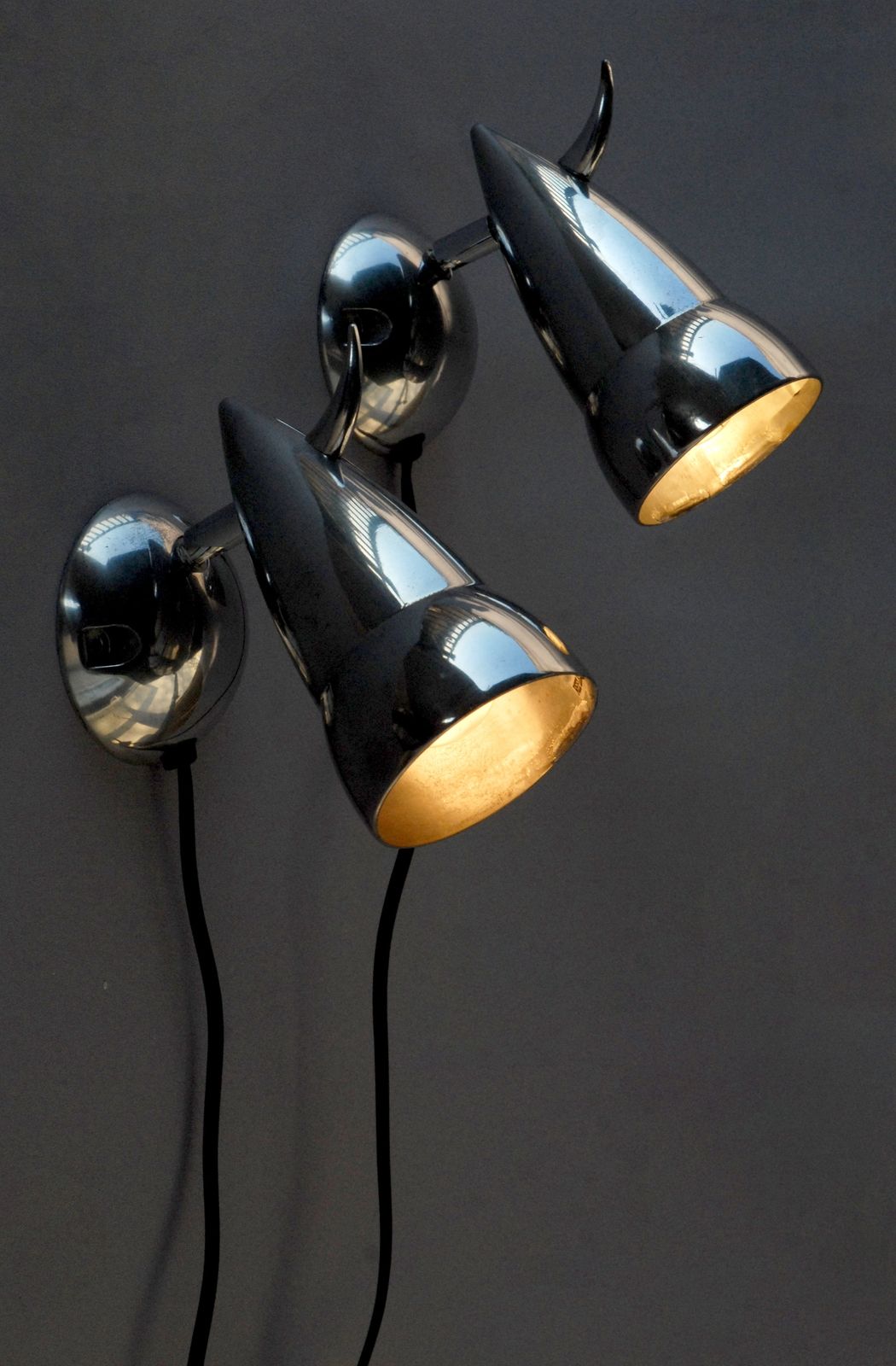 Bor Wall Lamps By Verner Panton And Ettore Sottsass For Ikea, 1980s, Set Of 2 photo for sale