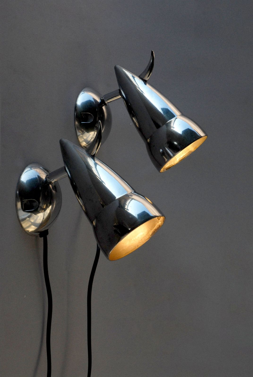 Bor Wall Lamps By Verner Panton And Ettore Sottsass For Ikea, 1980s, Set Of 2 photo Lighting