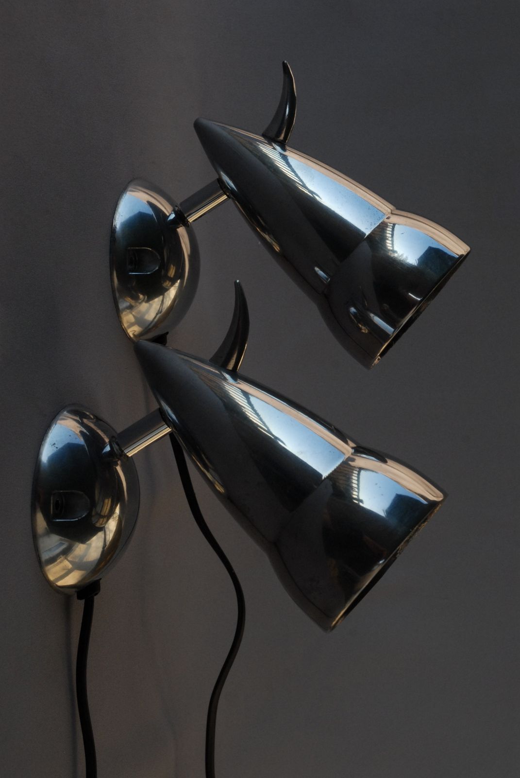 Bor Wall Lamps By Verner Panton And Ettore Sottsass For Ikea, 1980s, Set Of 2 photo buy