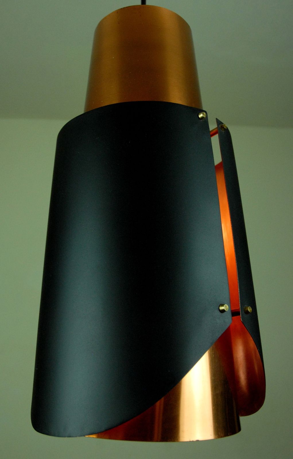 østerport Pendant Lamp Attributed To Bent Karlby For Lyfa, Denmark, 1960s photo vintage