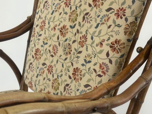Austrian Art Noveau Bamboo Side Chair, 1900s photo buy