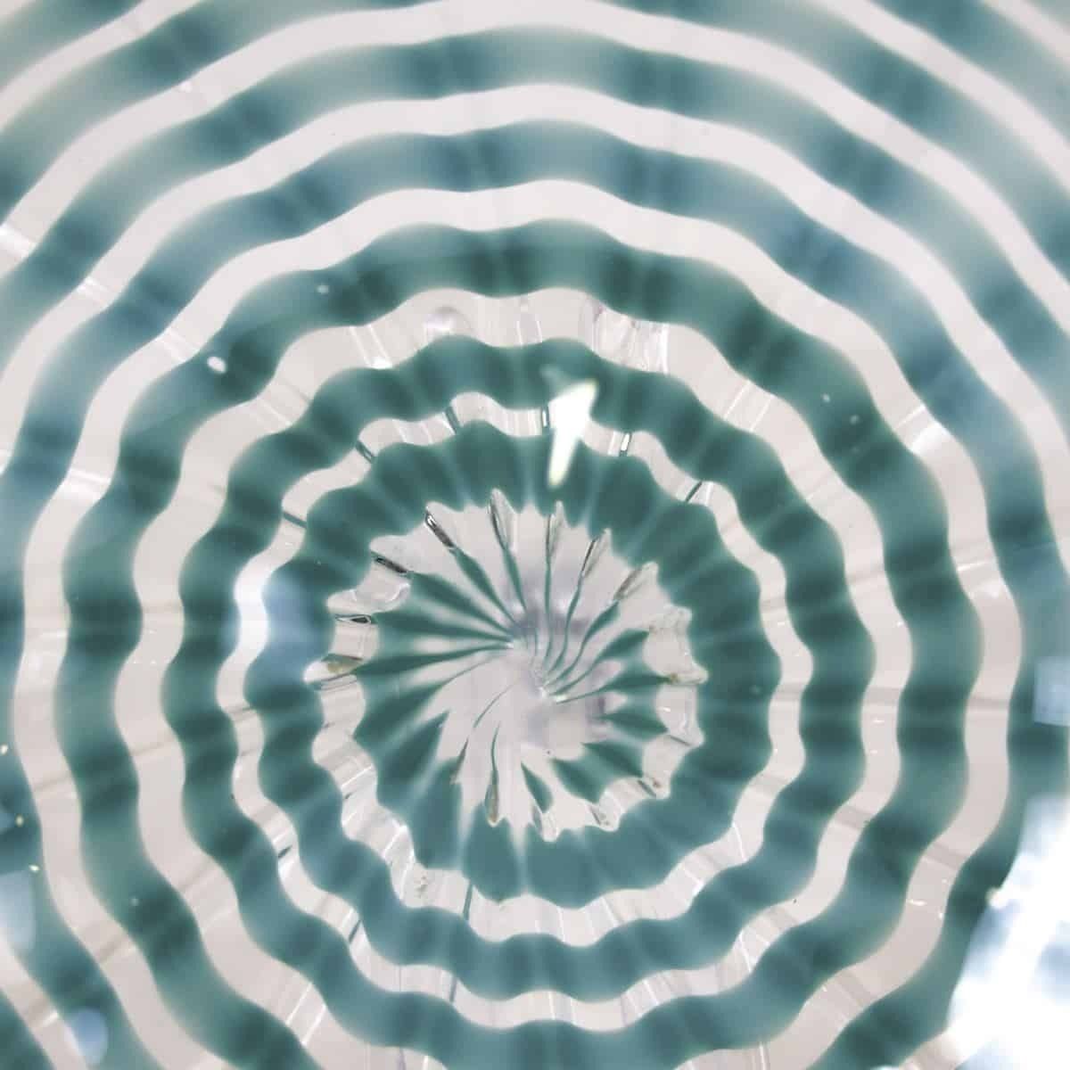 Glass Plate By Carlo Scarpa For Venini, Variegated Zigrinati Series, 1930s 1940s photo Home Decor