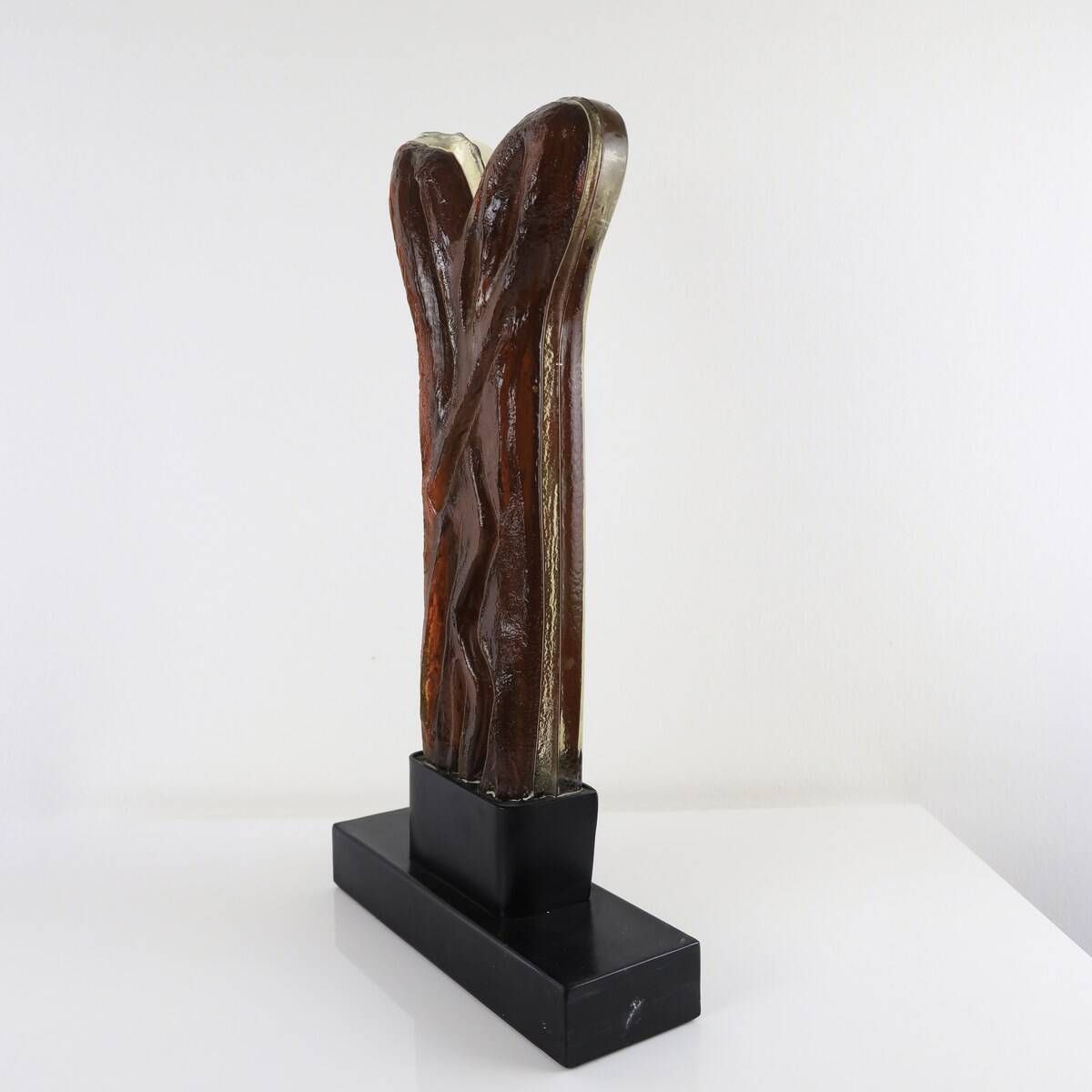 Glass Sculpture By Licata Riccardo, Produced By Silvano Signoretto Murano. Work From 1995, Example No. 3/6 photo vinterior