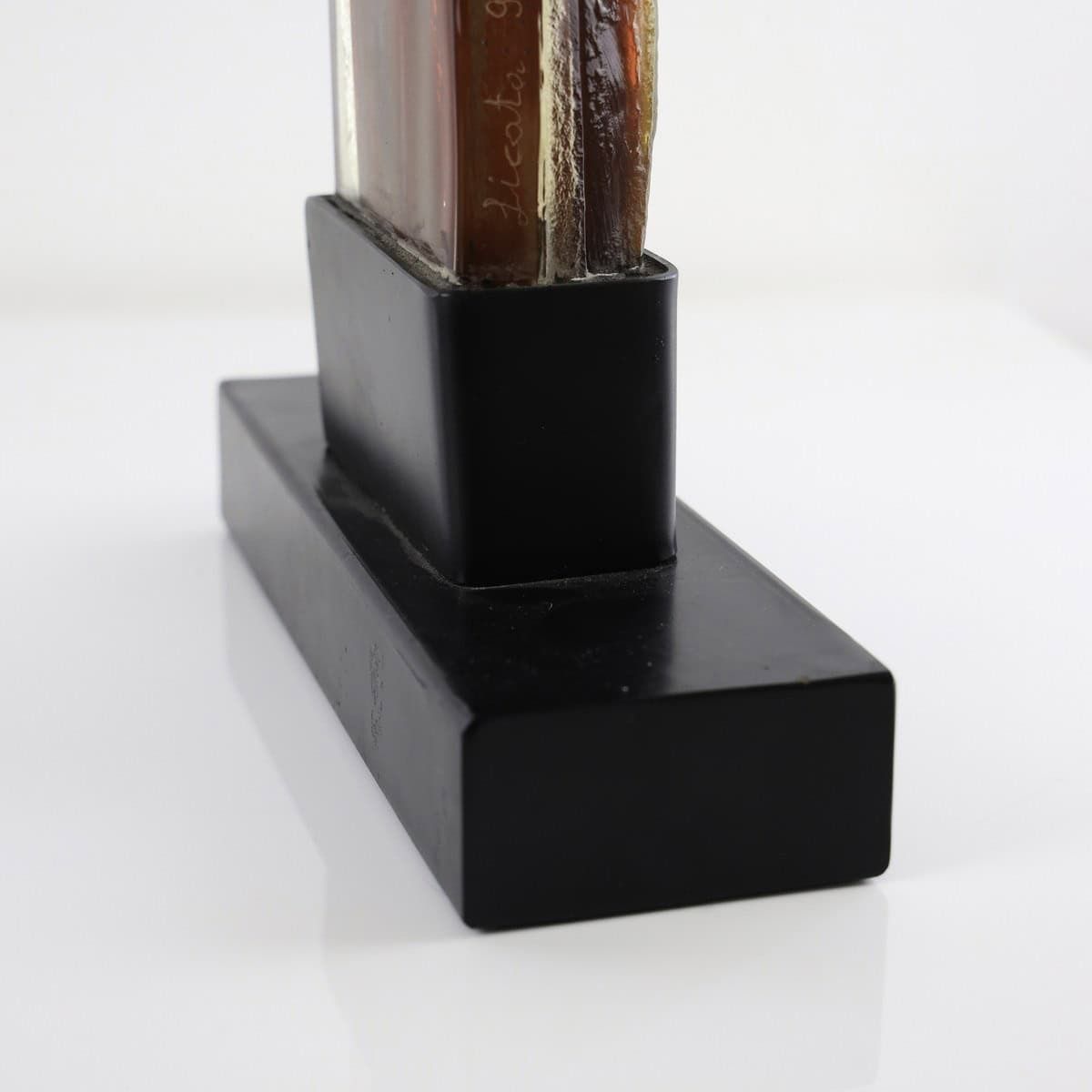 photo for sale Glass Sculpture By Licata Riccardo, Produced By Silvano Signoretto Murano. Work From 1995, Example No. 3/6