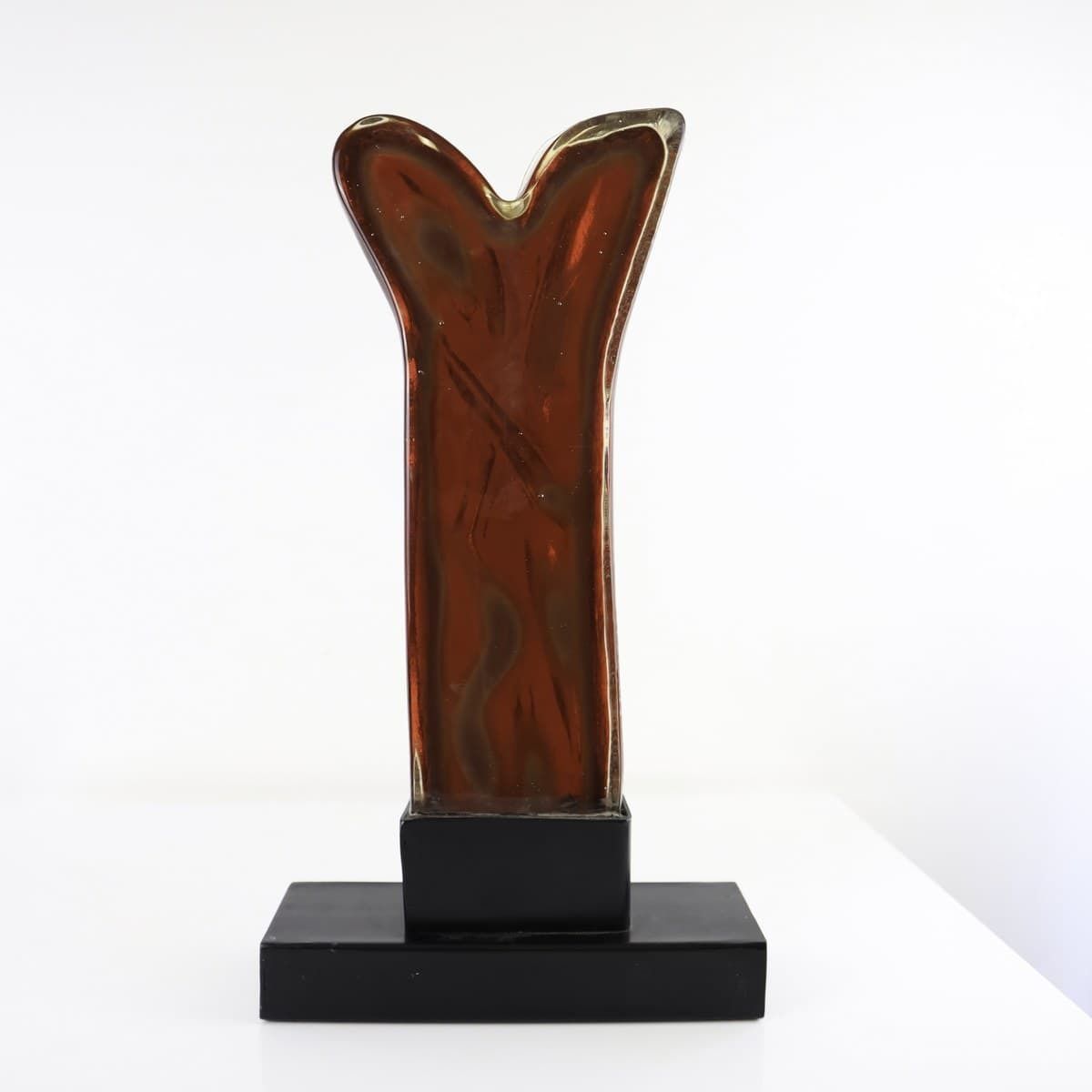 Art Glass Sculpture By Licata Riccardo, Produced By Silvano Signoretto Murano. Work From 1995, Example No. 3/6 photo