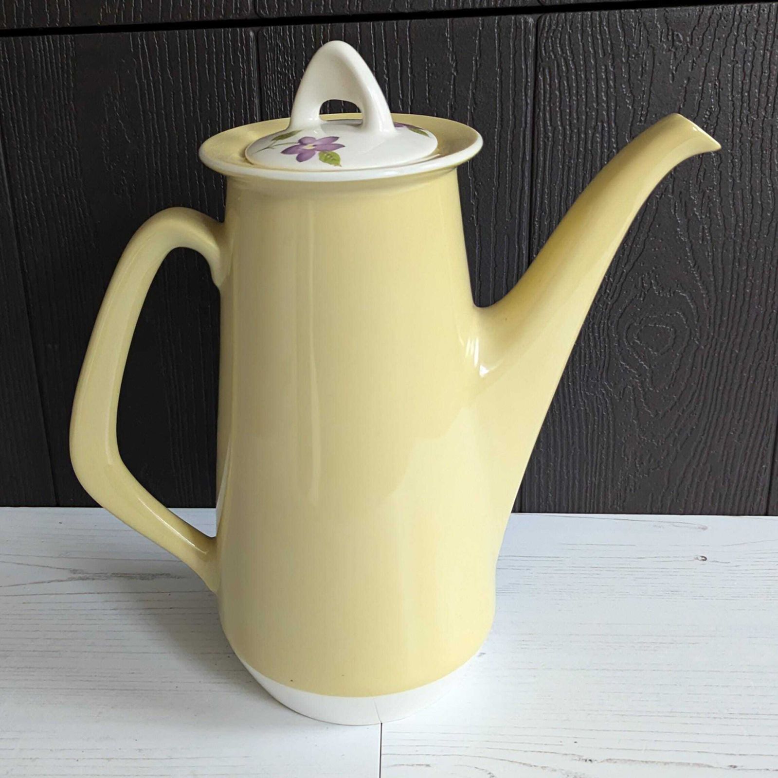 Figgjo Flint Norway Ceramic Coffee Set Coffee Pot 6 Cups 1950s 1960s Mid Century photo furniture
