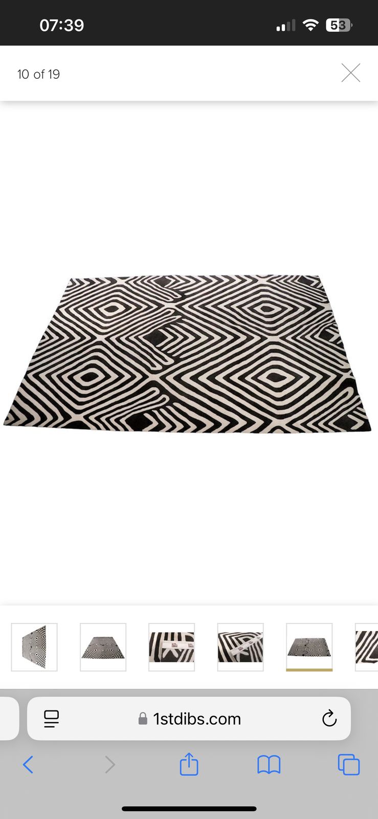 Diane Von Furstenberg By The Rug Company photo vintage