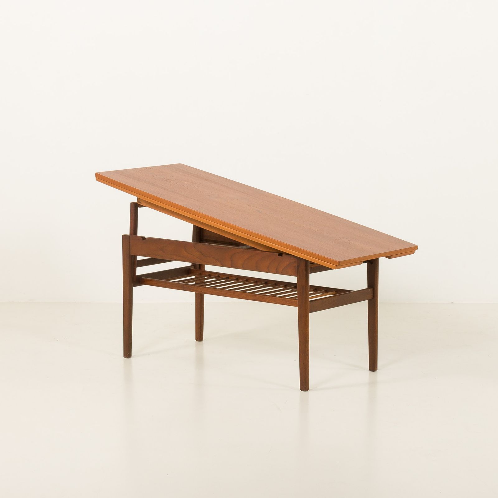 photo for sale Vintage Elevator Teak Table Attr. To Kai Kristiansen, 1960s