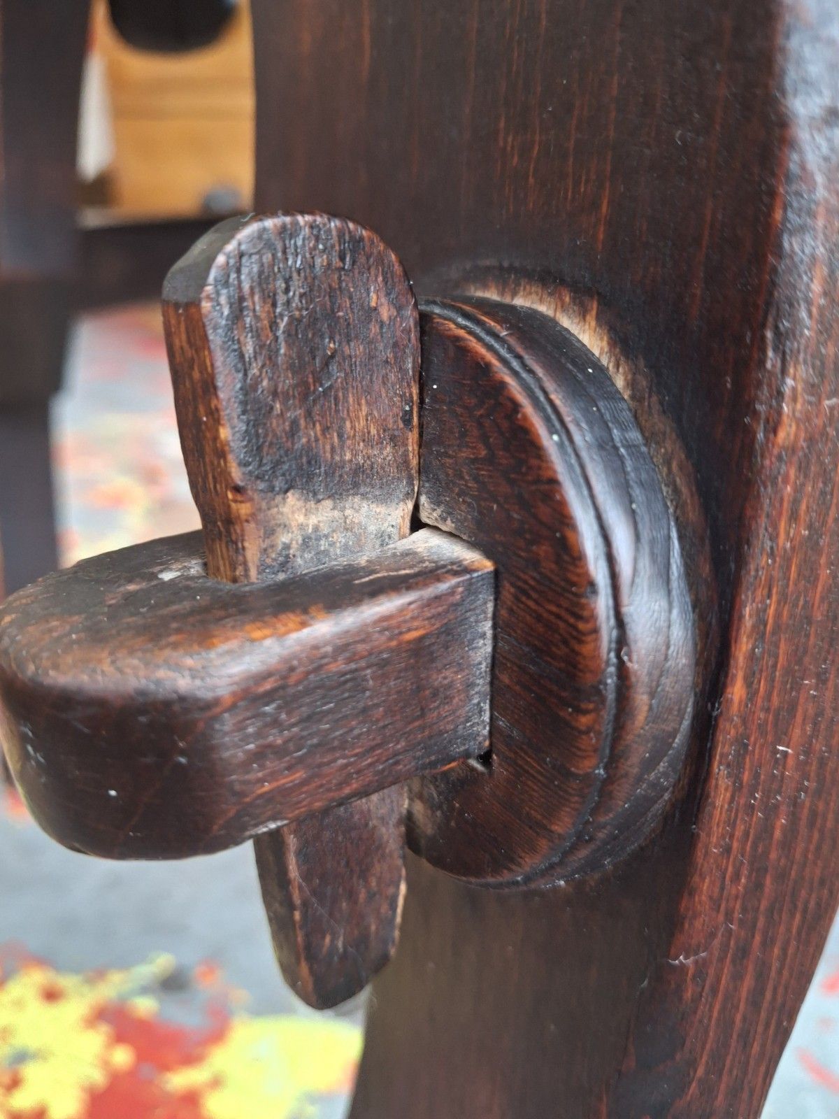 19th Century Swiss Tyrolean Folk Art Carved Chair photo buy