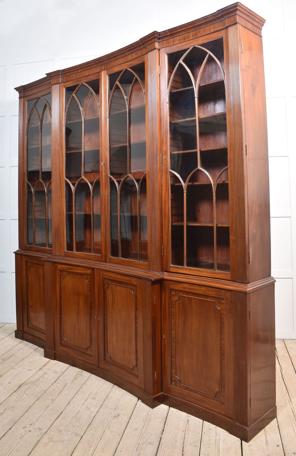 Regency Mahogany Library Bookcase photo buy