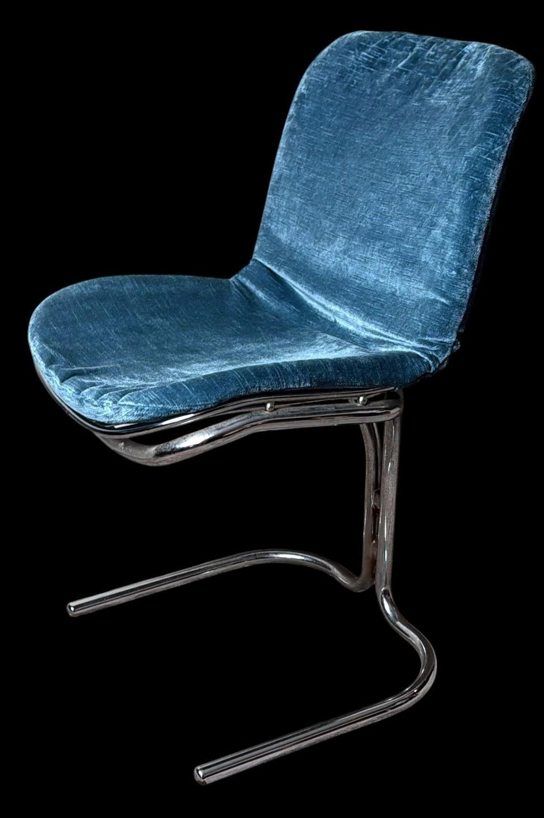 Gastone Rinaldi  Designer Italian Steel Tubular Chair For Rima Padova photo for sale