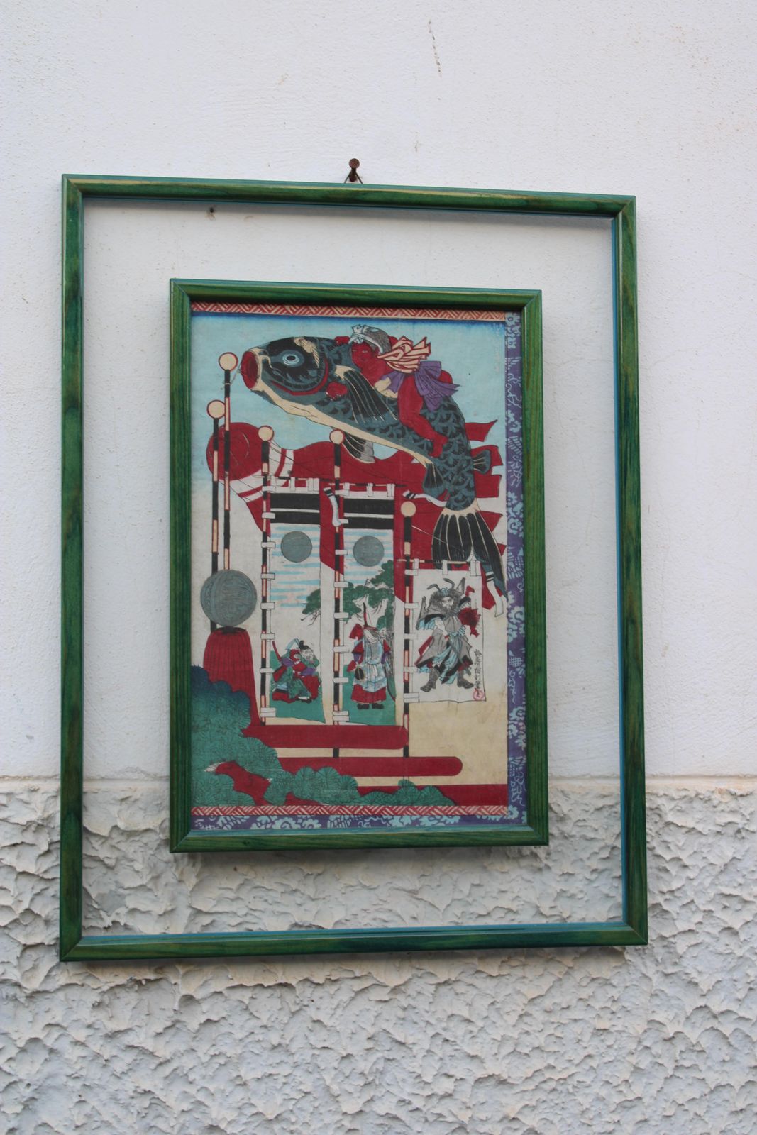 photo furniture Print Toyohara Chikanobu Japan Woodblock 1880