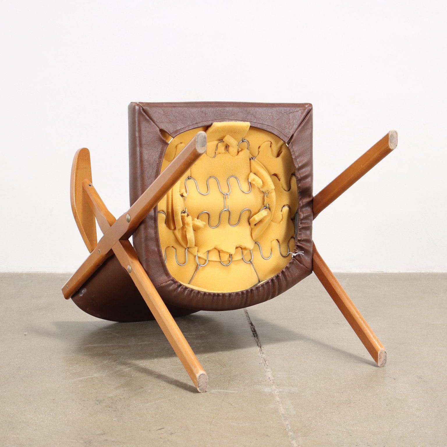 photo furniture Armchair Leatherette Italy 1960s
