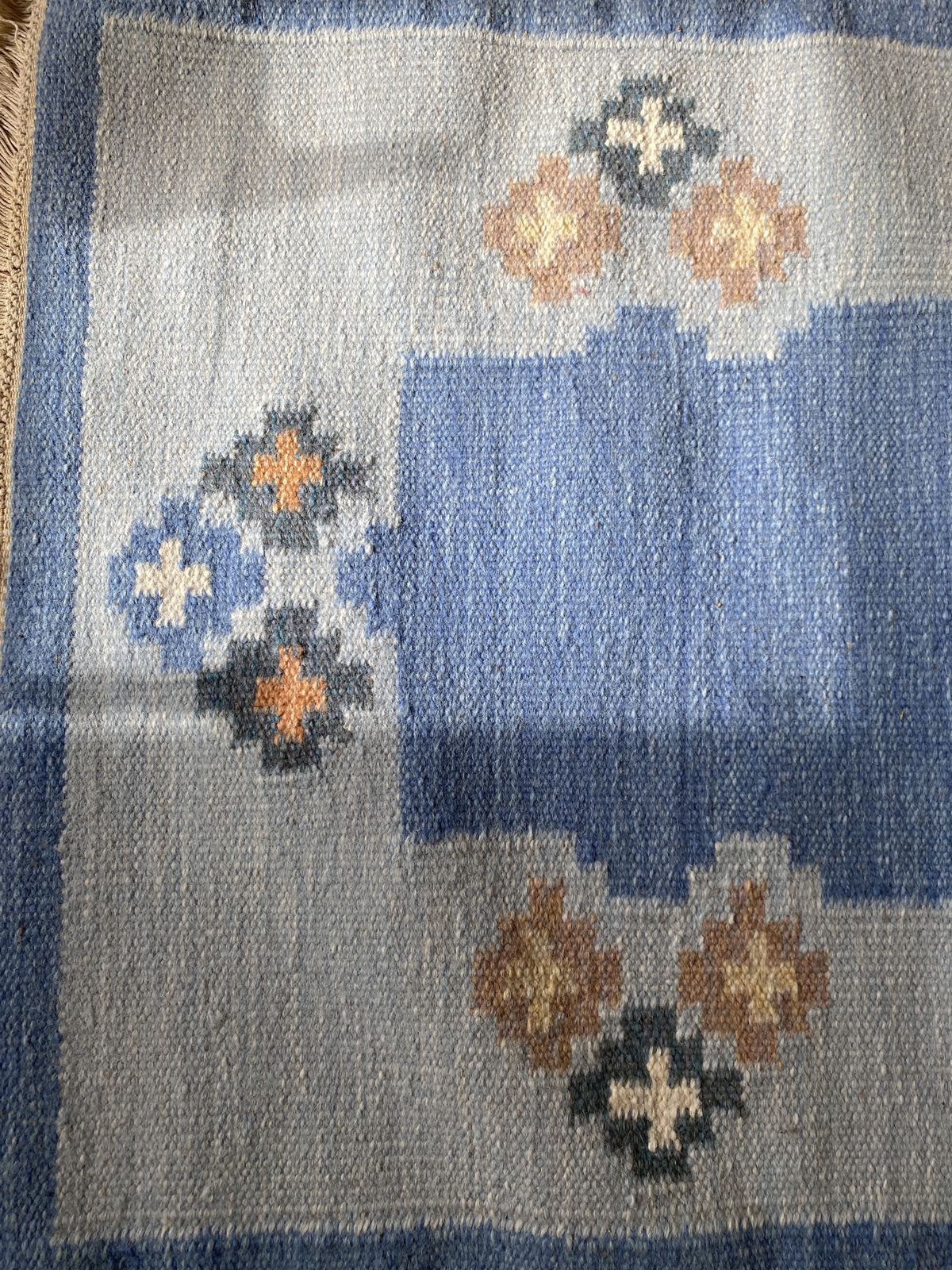 Mid Century Swedish Wool Rug photo for sale
