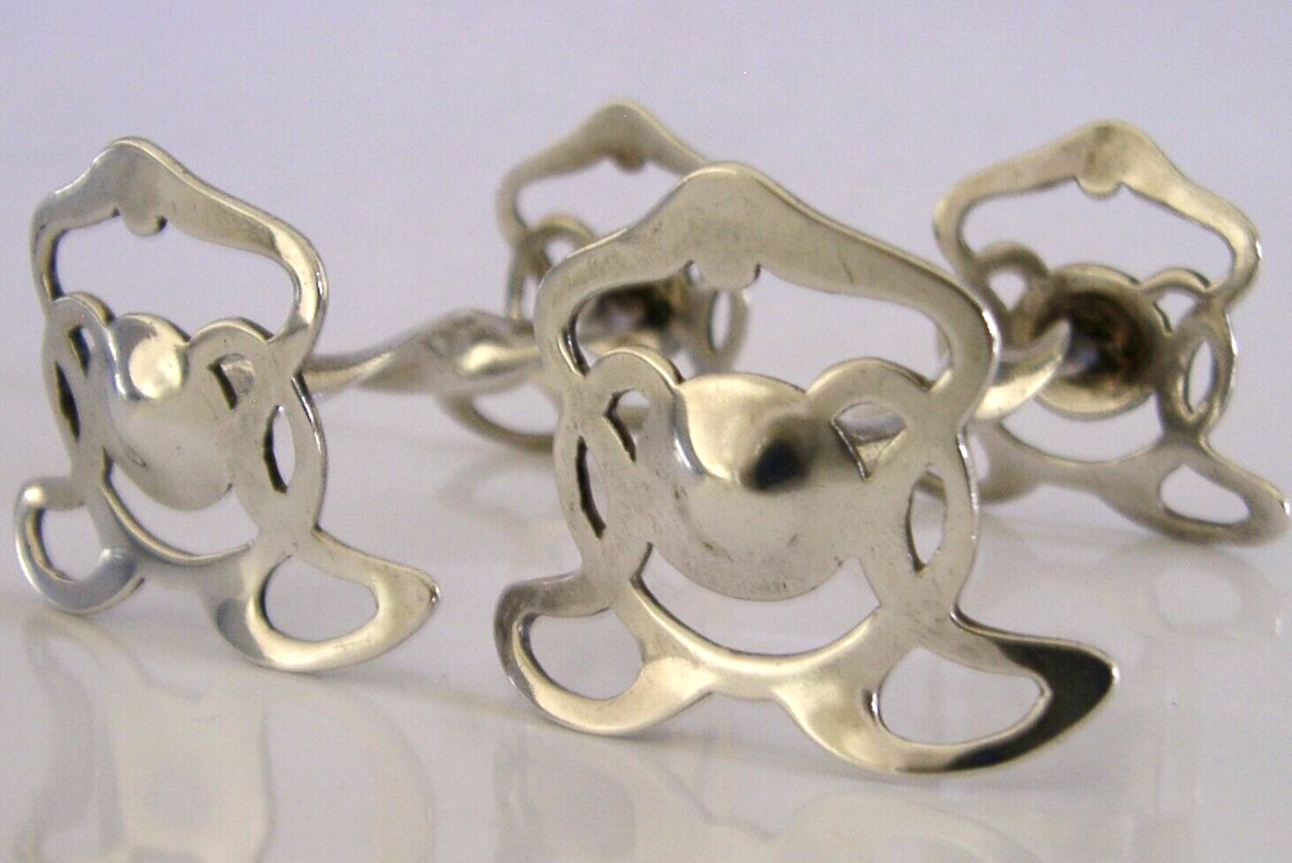 Art Nouveau Sterling Silver Cutlery Rests 1908 Antique Cymric Knox ? photo furniture