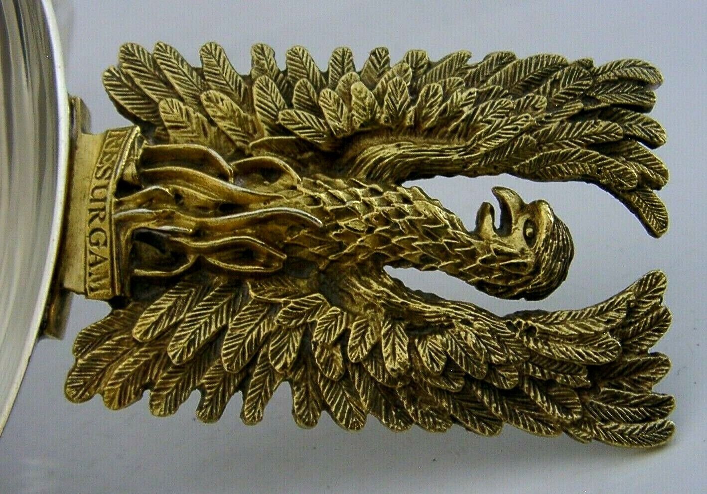 No 5 240g Jocelyn Burton Sterling Silver St Paul's Cathedral Bowl 1975 Aurum photo furniture