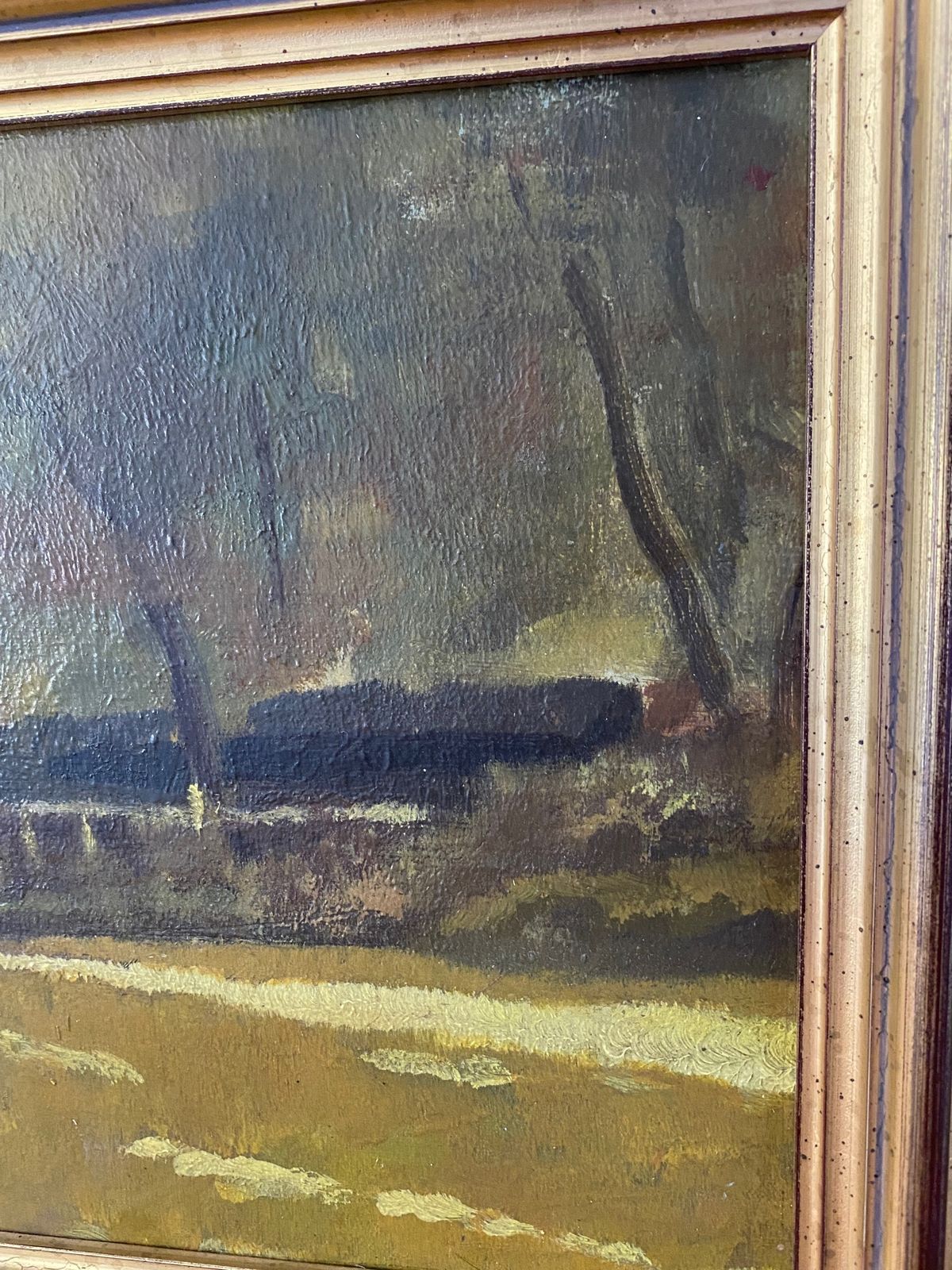 Eton/Charterhouse Master Tonalist Oil Painting photo vinterior